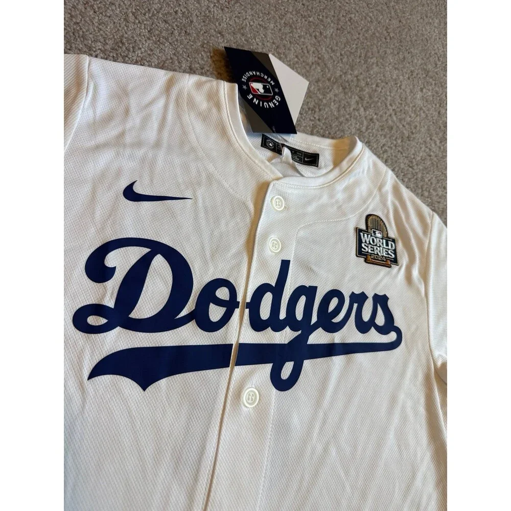 Jack Flaherty Los Angeles Dodgers World Series Nike NWT Youth MLB Jersey